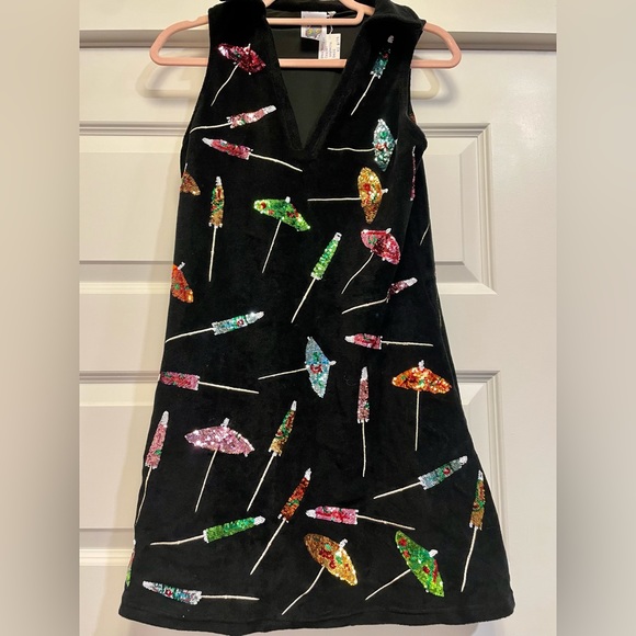 NWT Queen of Sparkles Terry Cocktail Umbrella Dress - Picture 6 of 6